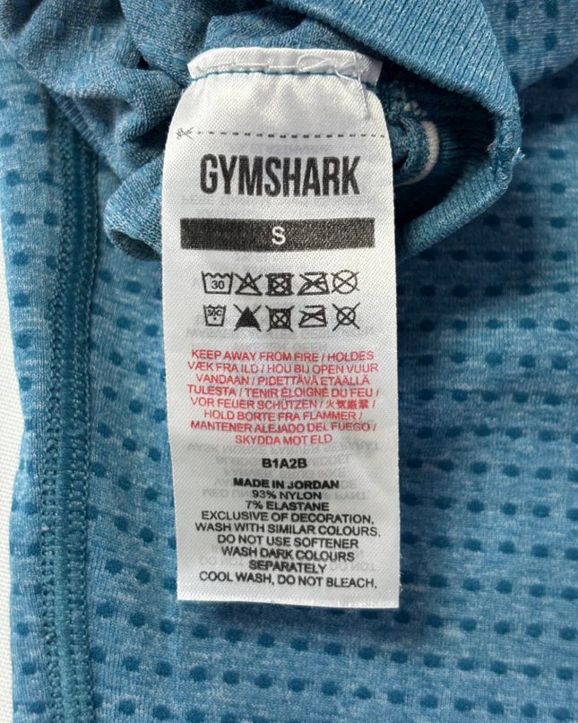 Gymshark Teal Energy+ Seamless High-Waisted Leggings