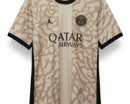 Jordan x PSG 2023-24 Fourth Stadium Hemp Elephant Print Jersey
