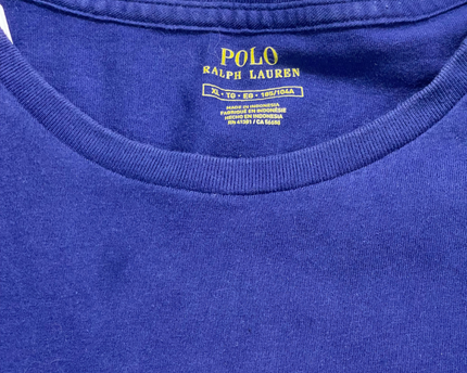 Polo Ralph Lauren Blue Classic Cotton T-Shirt