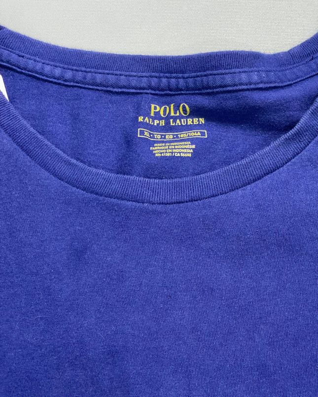 Polo Ralph Lauren Blue Classic Cotton T-Shirt