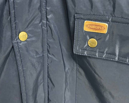 Panoply Navy Blue Heavyweight Technical Parka Jacket