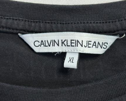Calvin Klein Jeans Black Logo Crop Top