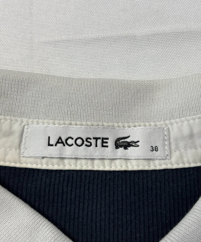 Lacoste Dark Blue Long-Sleeve Ribbed Polo Shirt