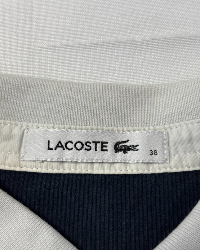 Lacoste Dark Blue Long-Sleeve Ribbed Polo Shirt