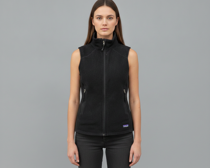 Patagonia Black Synchilla Fleece Vest