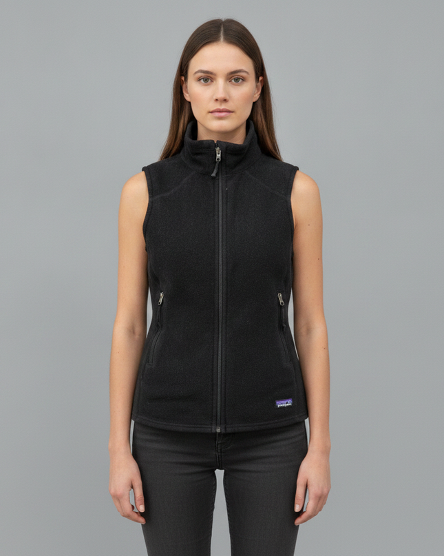 Patagonia Black Synchilla Fleece Vest