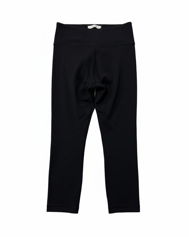 Lululemon Black Low-Rise Cropped Activewear Leggings