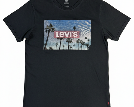 Levi's Black Palm Tree Graphic T-Shirt