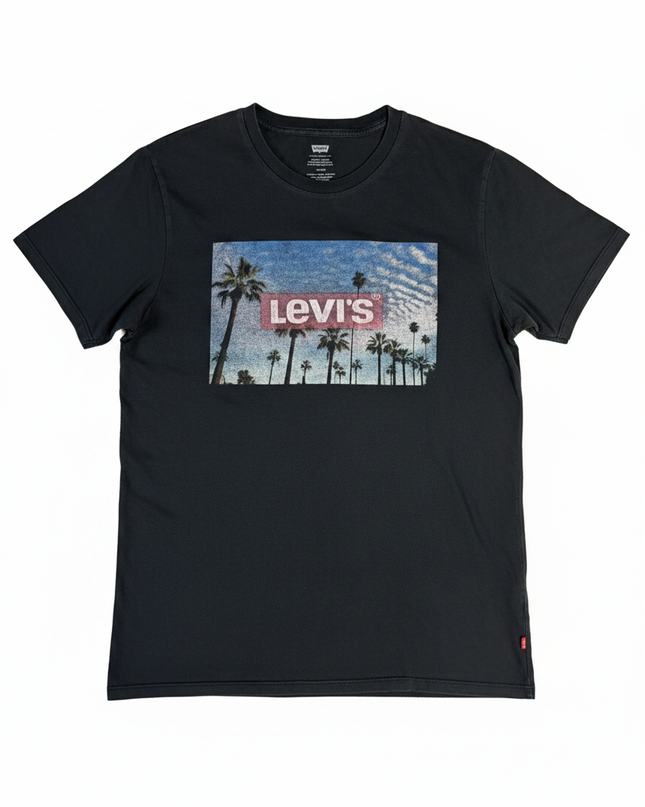 Levi's Black Palm Tree Graphic T-Shirt