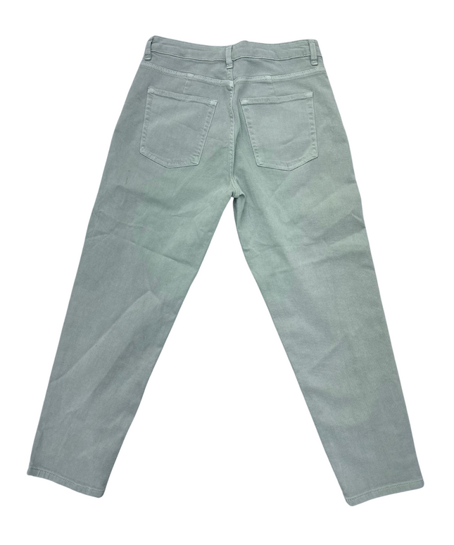 M&S Mint Green Mom Jeans - L | Waist: 30