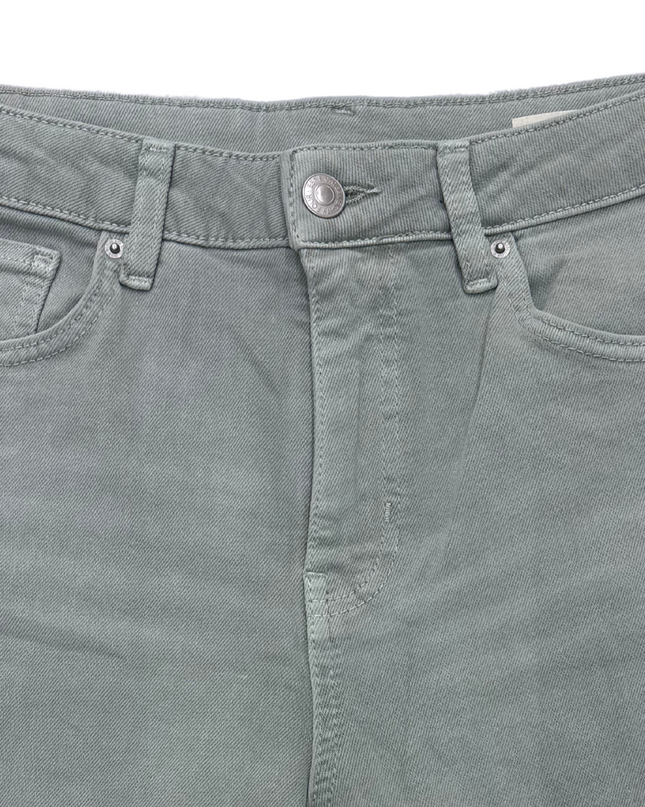 M&S Mint Green Mom Jeans - L | Waist: 30