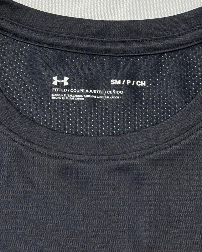 Under Armour Fitted Black Rainbow 'RUN' Graphic Running T-Shirt