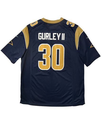 NFL Los Angeles Rams Todd Gurley II #30 On Field Nike Jersey