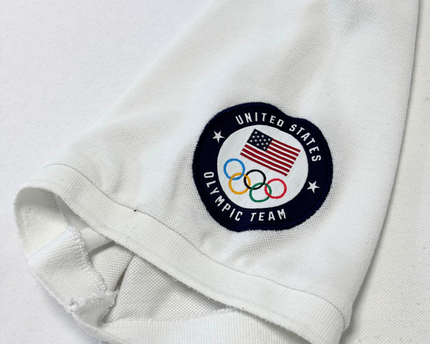 Ralph Lauren USA 2020 Official Earth Olympic Team Piqué Polo Shirt