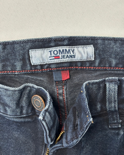 Tommy Jeans Skinny Fit Dark Wash Denim Jeans - L| Waist: 32"
