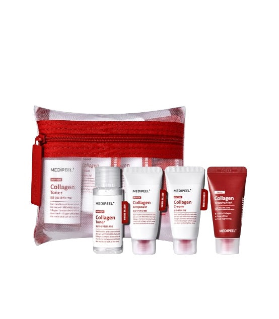 MEDI-PEEL Red Lacto Collagen Cleansing Trial Kit