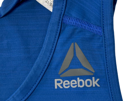 Reebok Les Mills Speedwick Royal Blue Gym Training Tank Top