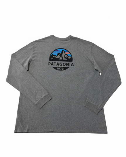Patagonia Long Sleeve Responsibili Mountain Graphic T-Shirt