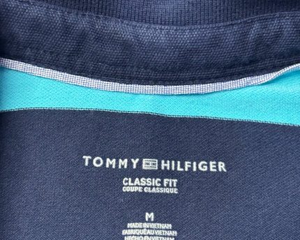 Tommy Hilfiger Blue Striped Classic Fit Polo Shirt