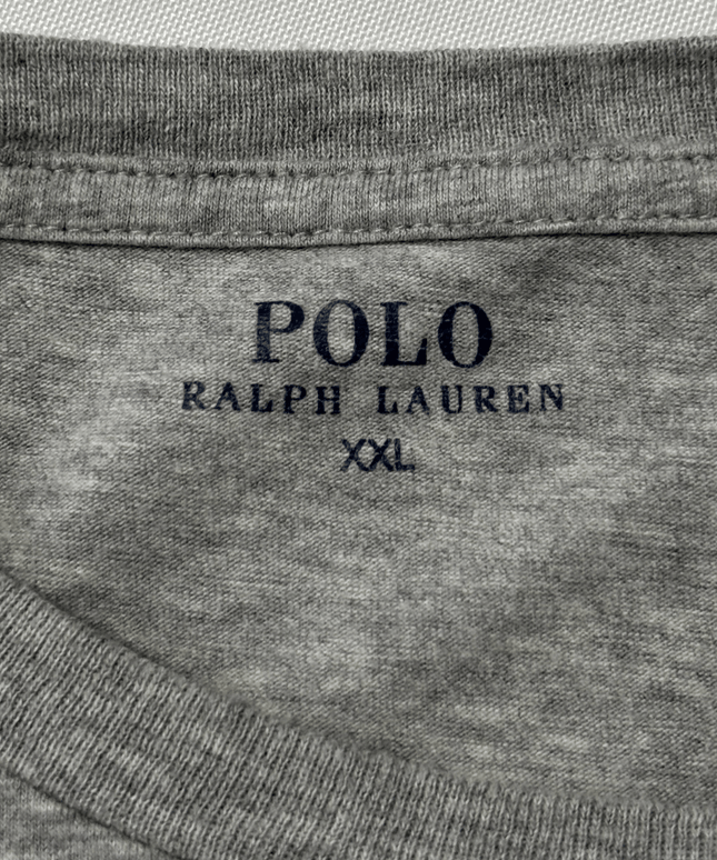Ralph Lauren Heather Grey Stretch Crewneck T-Shirt