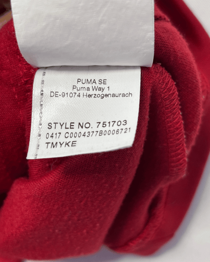 Puma Arsenal FC Fly Emirates 1/4 Zip Red Training Top