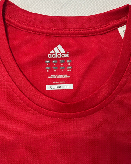 Adidas ClimaLite Red Performance Training T-Shirt