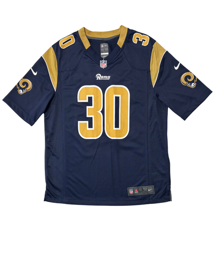 NFL Los Angeles Rams Todd Gurley II #30 On Field Nike Jersey