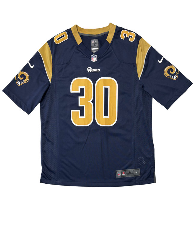 NFL Los Angeles Rams Todd Gurley II #30 On Field Nike Jersey