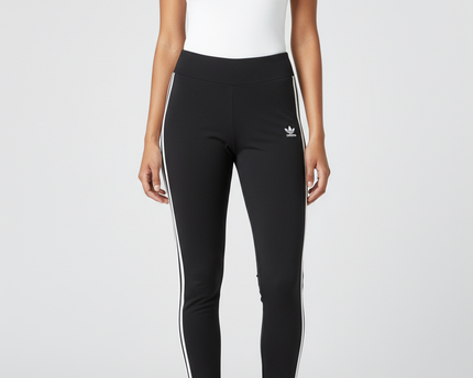 Adidas Originals 3-Stripe Black Leggings