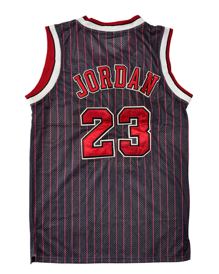 Nike NBA Chicago Bulls Michael Jordan #23 Pinstripe Jersey - M