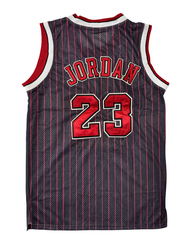 Nike NBA Chicago Bulls Michael Jordan #23 Pinstripe Jersey - M