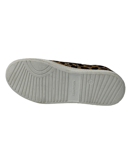 Tretorn Lil Nylite Lace Leopard Print Sneakers | Brown | EU 37.5