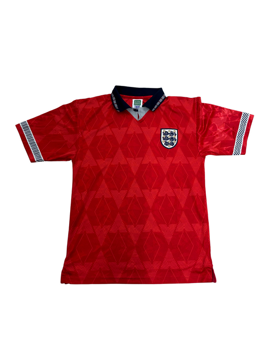 England 1990 Score Draw Football Jersey - S