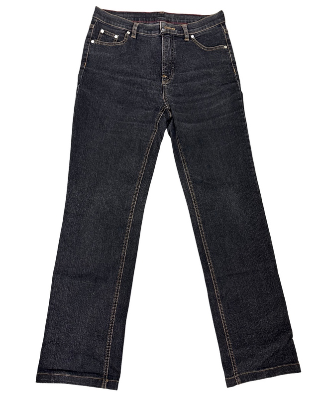 Bandas Rojas Embellished Pocket Women's Bootcut Jeans - M | Waist: 29"