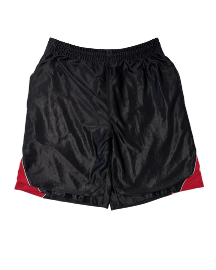 AND1 Black & Red Basketball Mesh Athletic Shorts - M | Waist: 30"