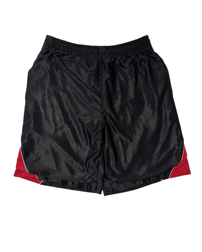 AND1 Black & Red Basketball Mesh Athletic Shorts - M | Waist: 30"