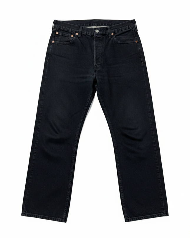 Levi's Classic Black Straight Leg Jeans for Men
