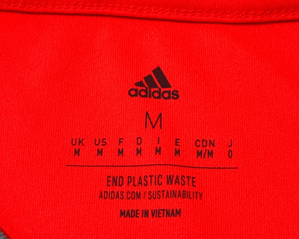 Adidas Sweden National Football Team 2022 Referee Red Jersey