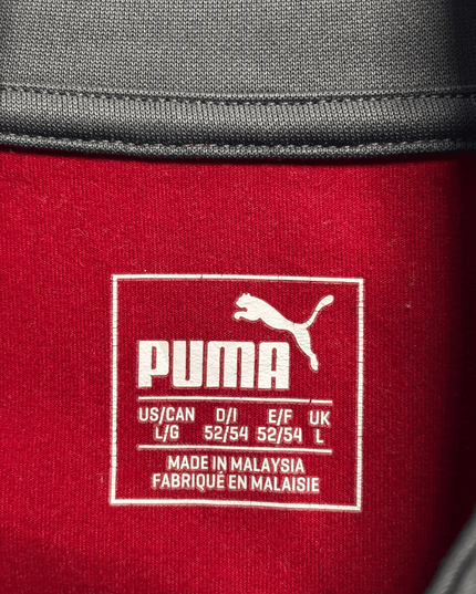 Puma Arsenal FC Fly Emirates 1/4 Zip Red Training Top