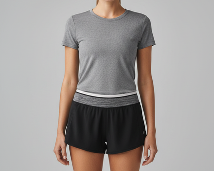 Lululemon Black Athletic Running Shorts