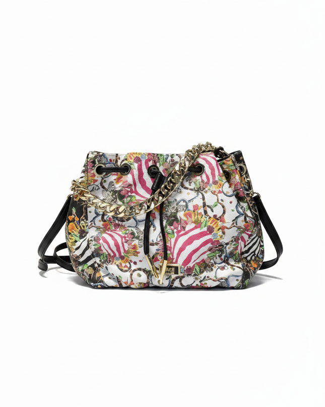 Cavalli Class Multi-color PrintMe Small Satchel Bag