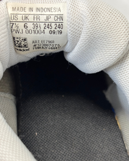 Adidas Advantage Base Sneakers | White with Black Stripes | EU 39⅓