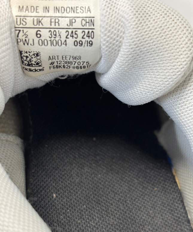 Adidas Advantage Base Sneakers | White with Black Stripes | EU 39⅓