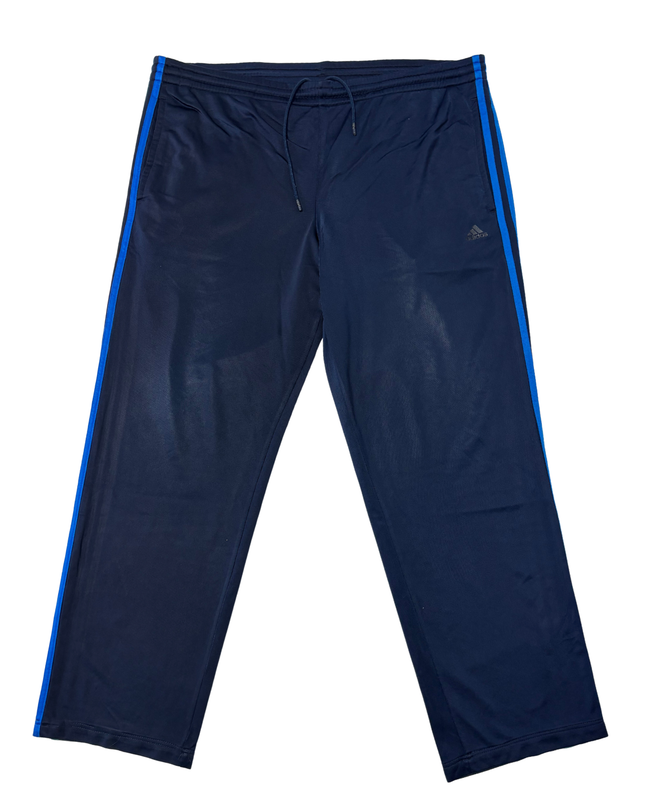 Adidas Navy Blue 3-Stripes with Blue Side Stripes Training Pants