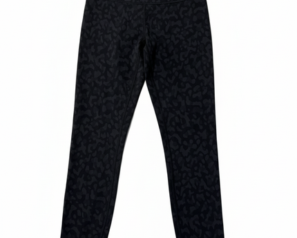 Lululemon Black Leopard Print High-Rise Leggings