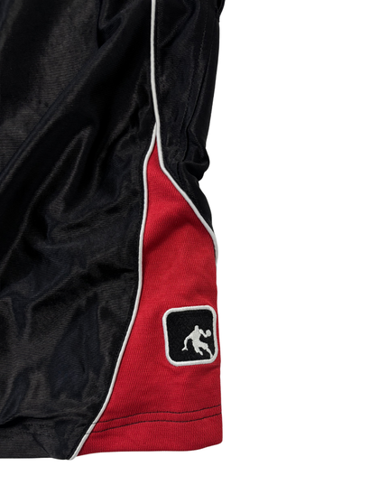 AND1 Black & Red Basketball Mesh Athletic Shorts - M | Waist: 30"