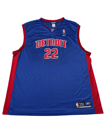Detroit Pistons 2002-06 Tayshaun Prince #22 Reebok Alternate Away Jersey