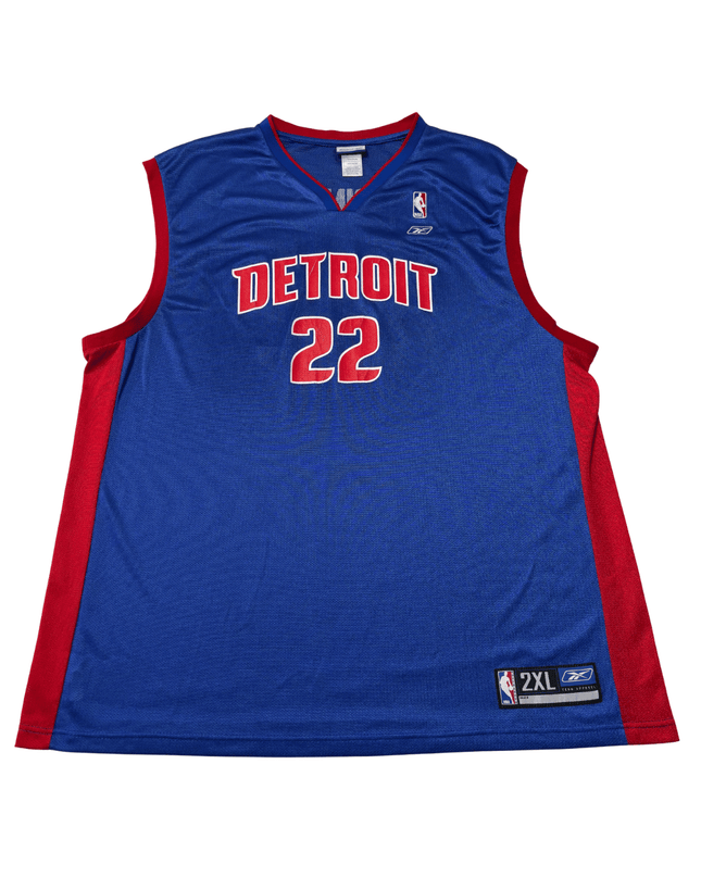 Detroit Pistons 2002-06 Tayshaun Prince #22 Reebok Alternate Away Jersey