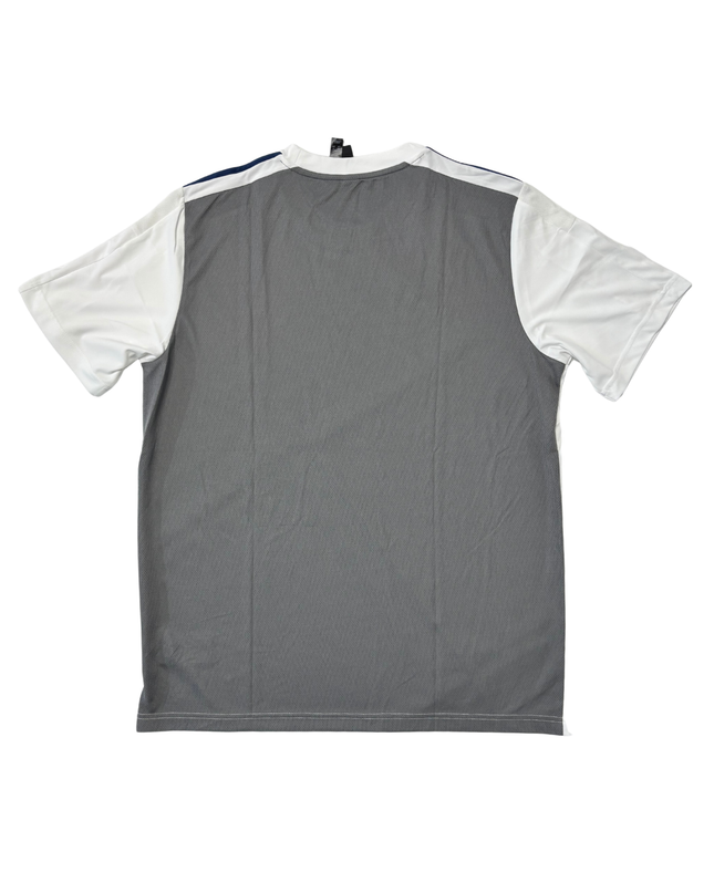 Adidas Aeroready White & Grey Training T-Shirt - L