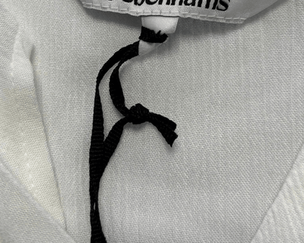 Debenhams White Button-Down with Spaghetti Straps Midi Dress